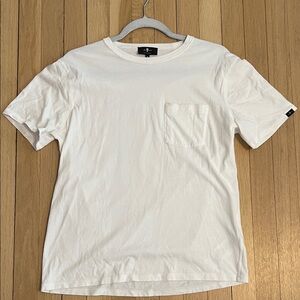 7 for all Mankind Crew Neck front pocket T-Shirt